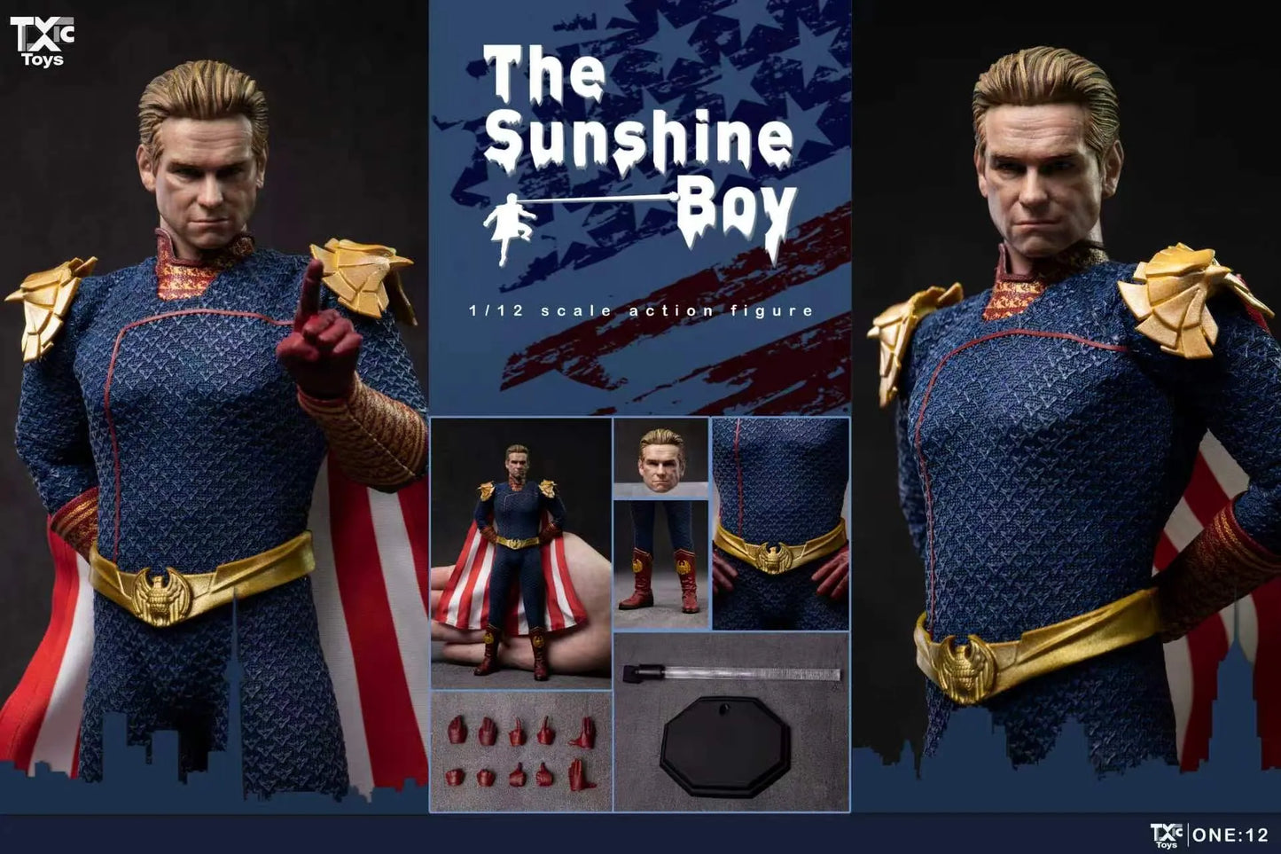 PRE ORDER – TT TT001 1/12 THE SUNSHINE BOY HOMELANDER THE BOYS