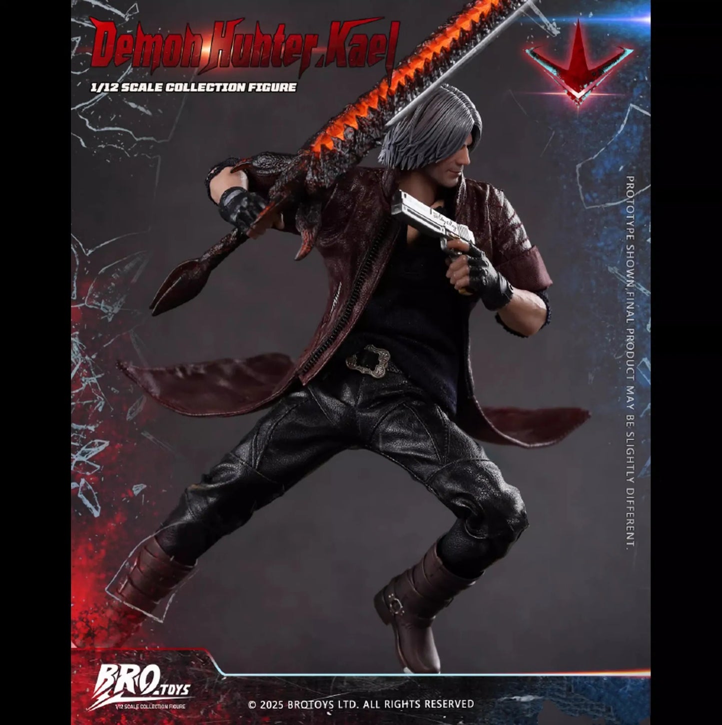 PRE ORDER – 1/12 BROTOYS LR014 DEMON HUNTER KAEL