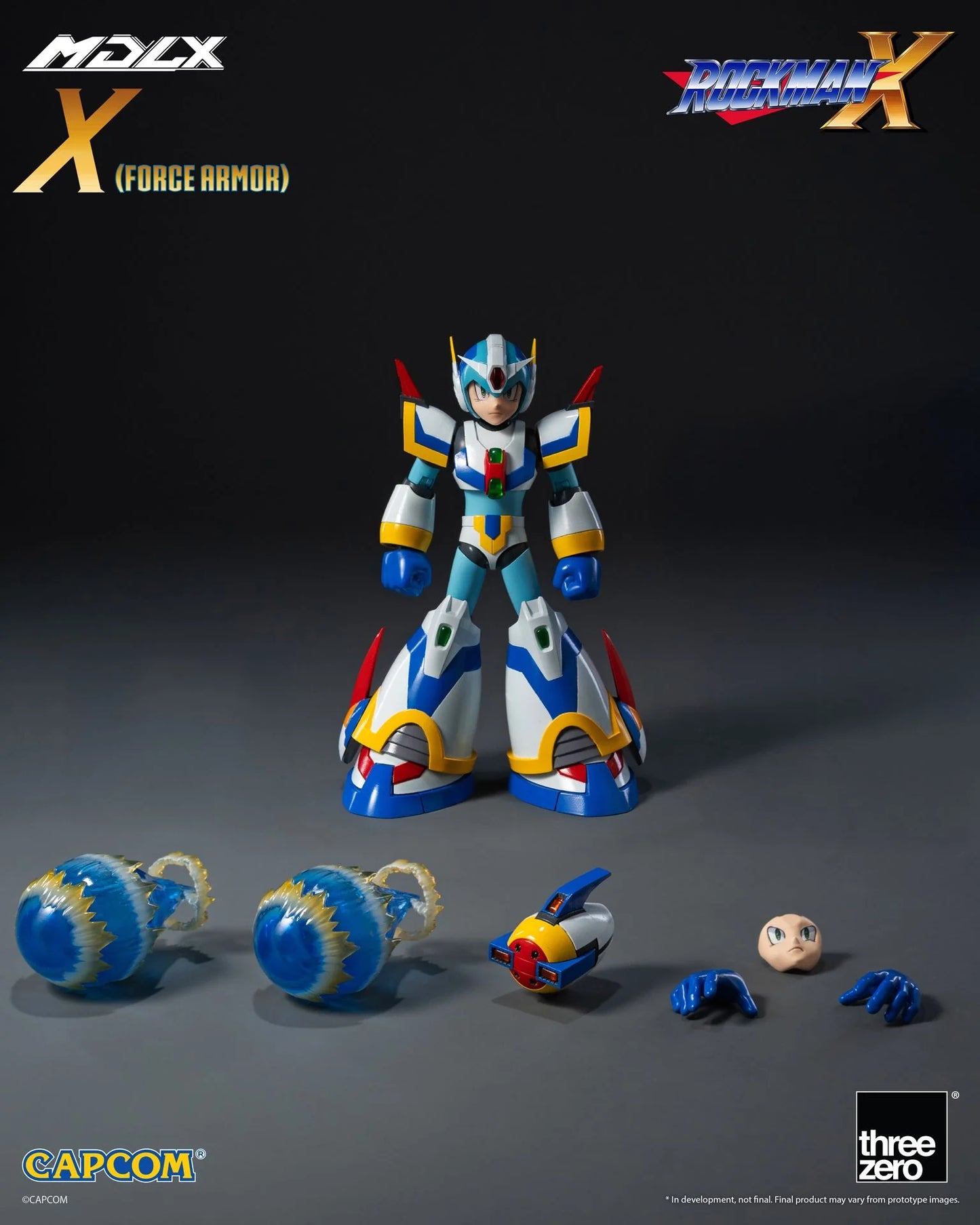 PRE ORDER – ROCKMAN X / MEGA MAN X - MDLX X (FORCE ARMOR) - 3Z09880AO