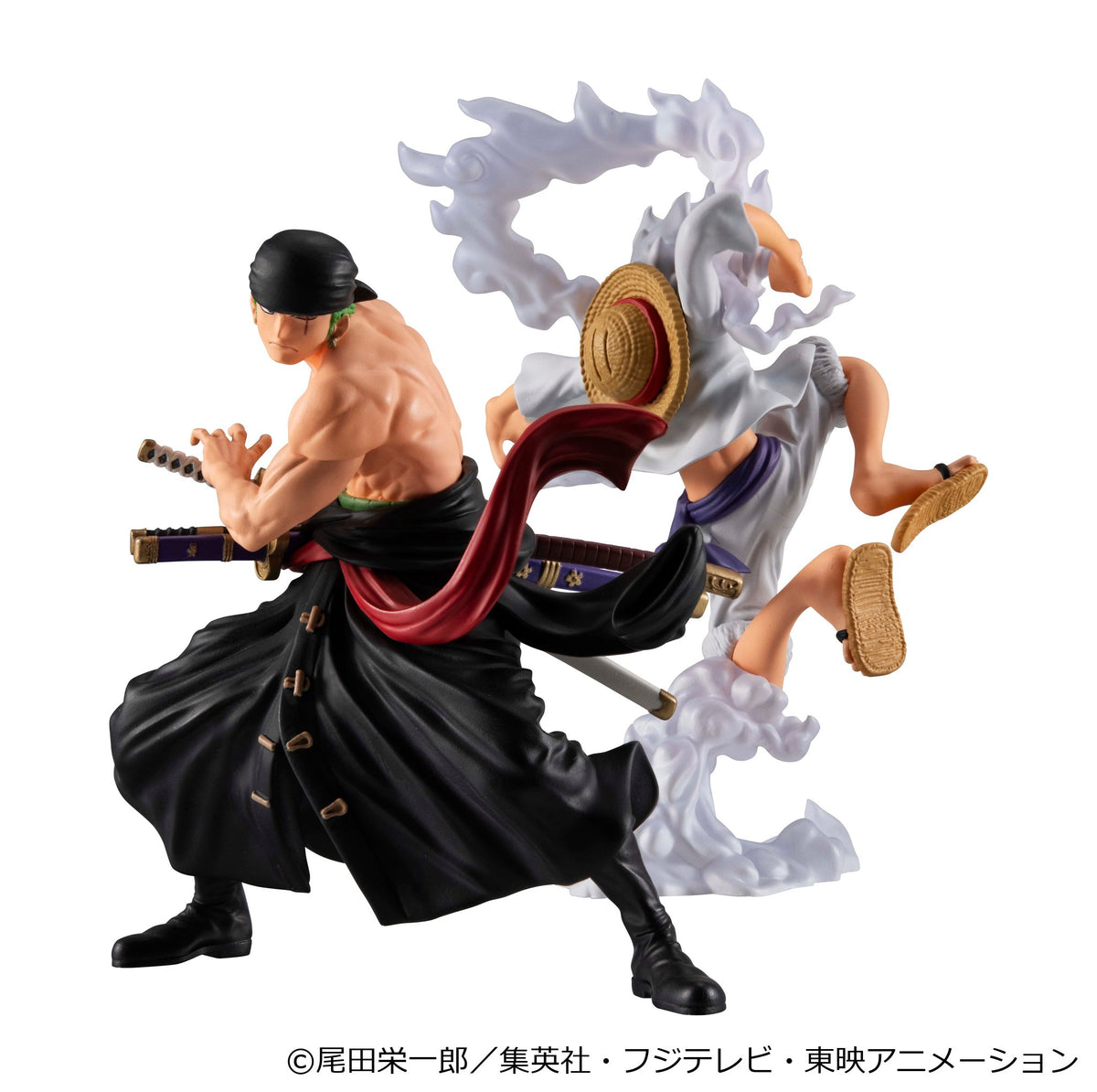 PRE ORDER – WALLSTAR ONE PIECE - MONKEY D. LUFFY GEAR5 & RORONOA ZORO SET (WITH GIFT)