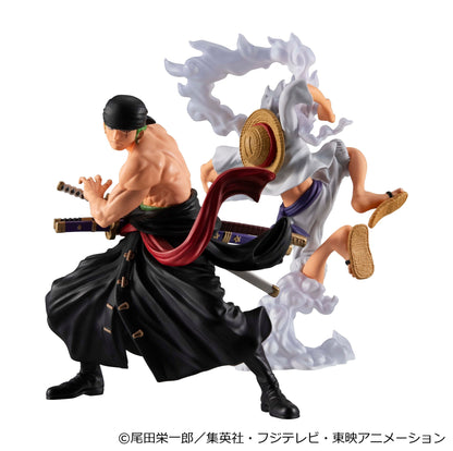 PRE ORDER – WALLSTAR ONE PIECE - MONKEY D. LUFFY GEAR5 & RORONOA ZORO SET (WITH GIFT)