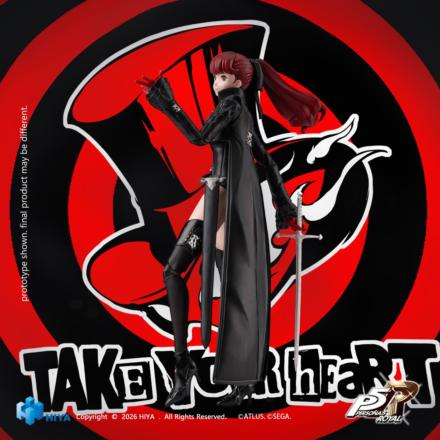 PRE ORDER – HIYA TOYS 1/12 PERSONA 5 ROYAL VIOLET ACTION FIGURE EBP0377