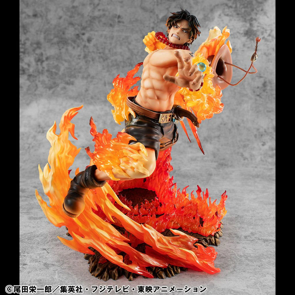 PRE ORDER – 1/8 PORTRAIT.OF.PIRATES ONE PIECE - NEO-MAXIMUM - PORTGAS D ACE 15TH LIMITED VER. （SUPER LIMITED REPRINT）