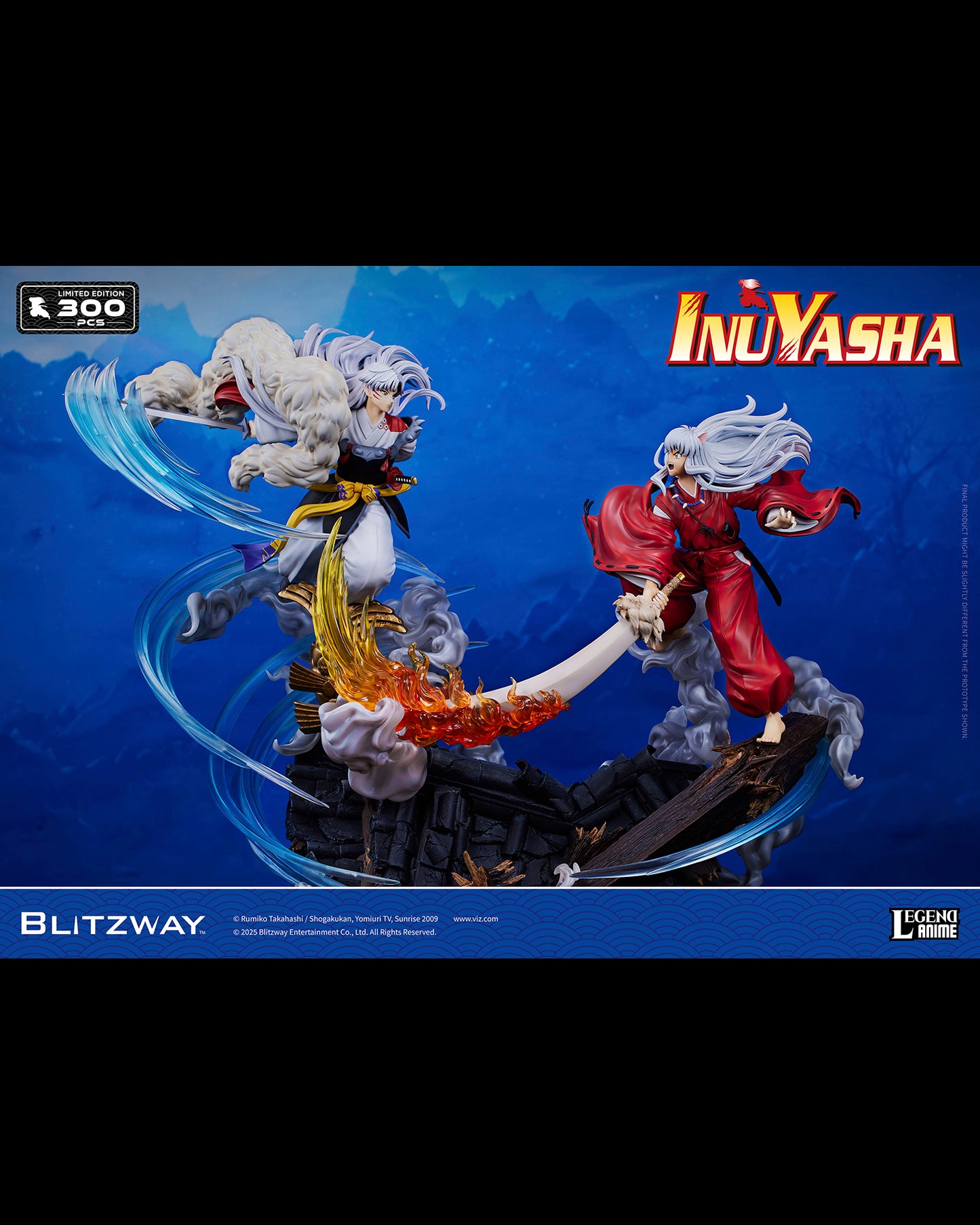 PRE ORDER – 1/6 ANIME STATUE INUYASHA VS SESSHOMARU (BW-LA-70601)
