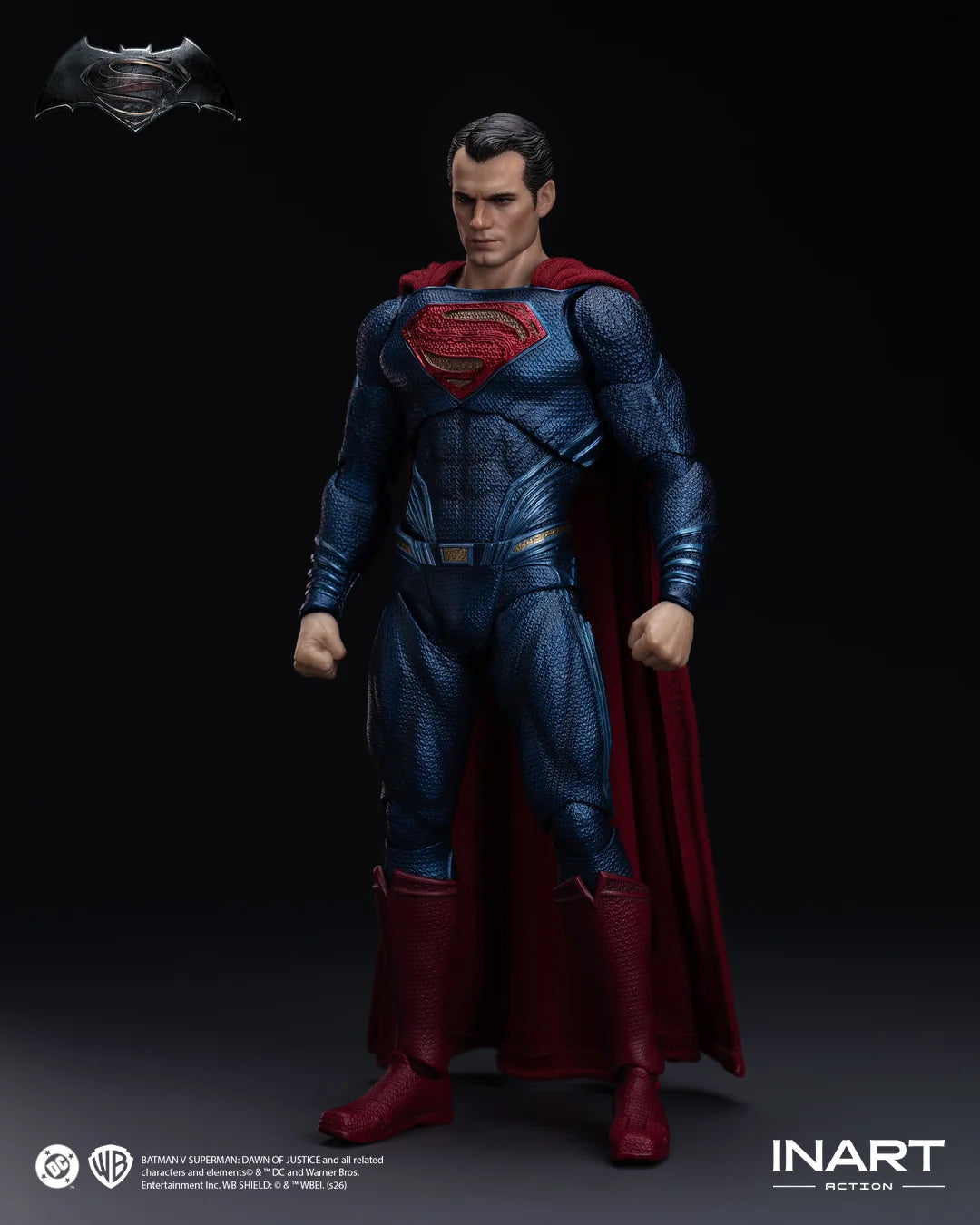 PRE ORDER – 1/12 INART BATMAN VS SUPERMAN: DAWN OF JUSTICE - SUPERMAN HG-M0005