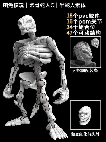 PRE ORDER – 1/12 SKELETAL SERPENT MAN A+B+C SET