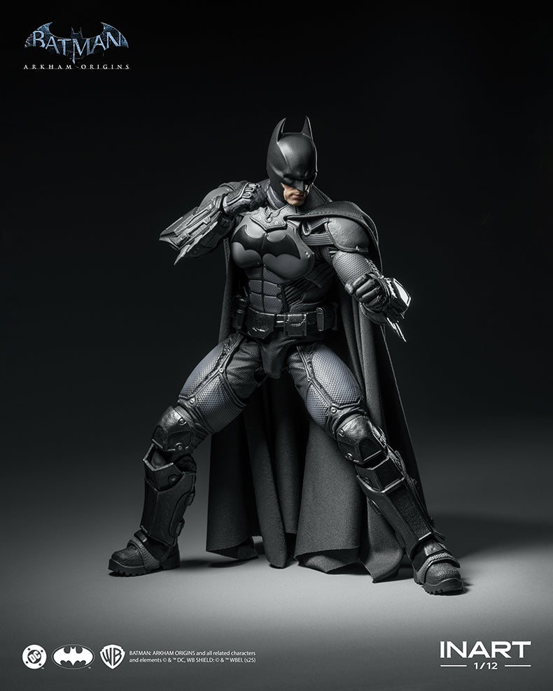 PRE ORDER – 1/12 BATMAN: ARKHAM ORIGINS BATMAN ACTION FIGURE MAG G0003