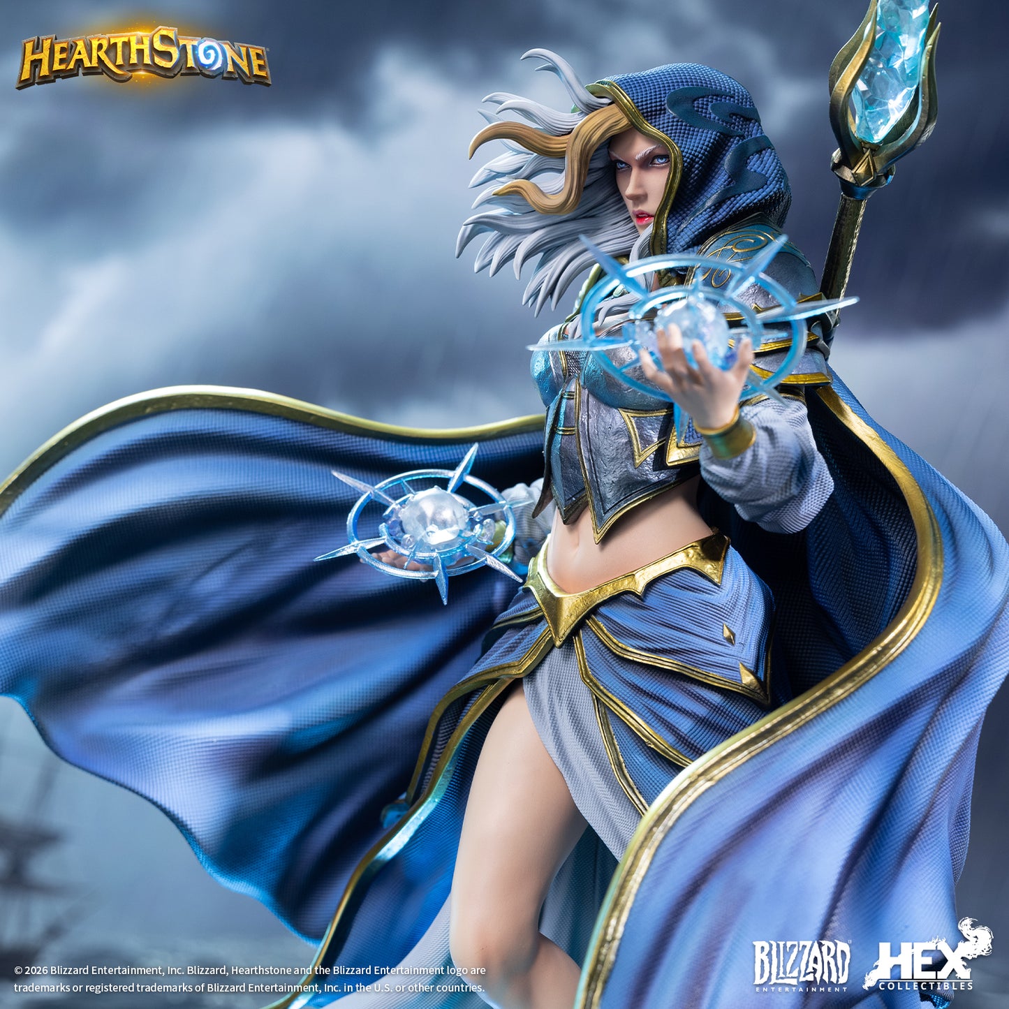 PRE ORDER – 1/6 HEX COLLECTIBLES X BLIZZARD GAMES HEARTHSTONE JAINA PROUDMOORE STATUE HEXHS13