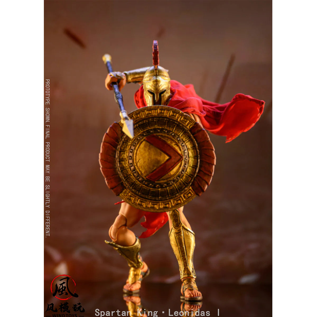 PRE ORDER – WIND TOYS 1/12 FMW004 ETERNAL WARLORDS SERIES SPARTAN KING·LEONIDAS I STANDARD EDITION