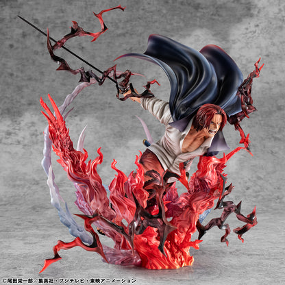 BACK ORDER – PORTRAIT.OF.PIRATES ONE PIECE “SA-MAXIMUM” LEADER OF RED HAIR PIRATES RED-HAIRED SHANKS KAMUSARI