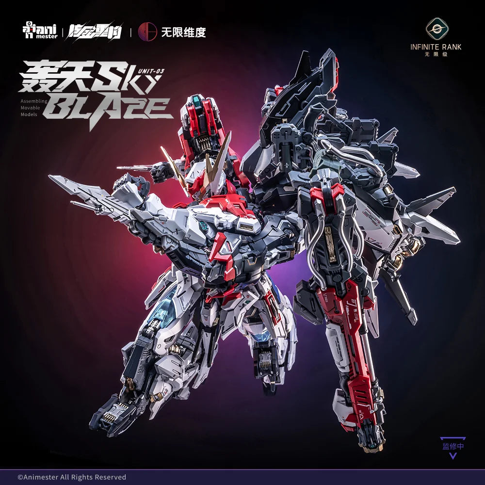 PRE ORDER – ANIMESTER X INFINITE DIMENSION 1/72 ALLOY MECHA NO.03 SKY BLAZE