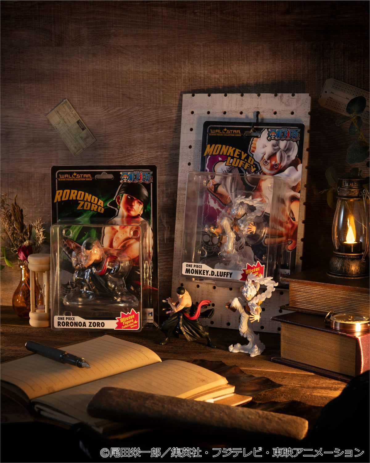 PRE ORDER – WALLSTAR ONE PIECE - MONKEY D. LUFFY GEAR5 & RORONOA ZORO SET (WITH GIFT)