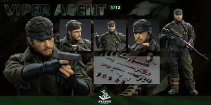 PRE ORDER – 1/12 VIPER AGENT DELUXE - METAL GEAR SOLID SNAKE