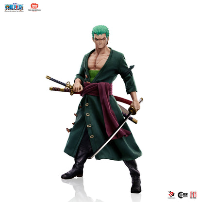 PRE ORDER – PIXEL POSES | COSMIC CREATIONS × JIMEI PALACE 1/6 ONE PIECE RORONOA ZORO ACTION FIGURE OVERSEAS VERSION PP-200595 DELUXE EDITION