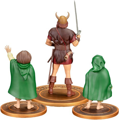 PRE ORDER – THE LORD OF THE RINGS ANIMATED FILM - MERRY, PIPPIN, AND BOROMIR - PVC FIGURE SET