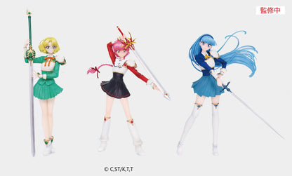 EXTRA – VIVIT FIGURE MAGIC KNIGHT RAYEARTH (SET of 3) - HIKARU SHIDOU, FUU HOUOUJI & UMI RYUUZAKI