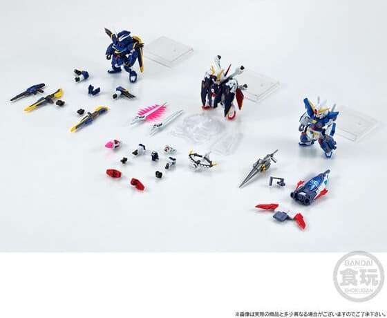 PRE ORDER – FW GUNDAM CONVERGE MOBILE SUIT CROSSBONE GUNDAM STEEL SEVEN B TEAM SET W/O GUM