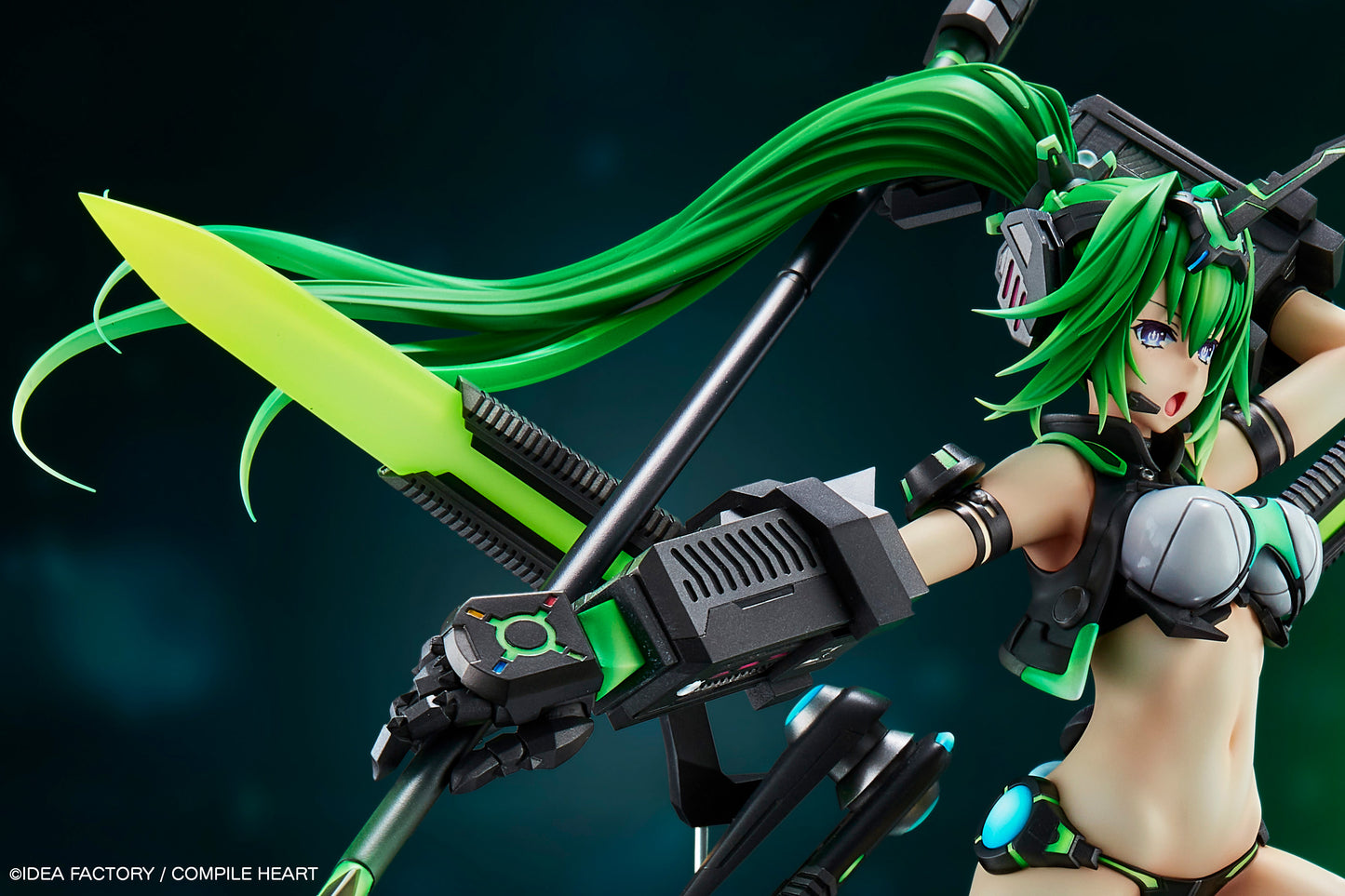 PRE ORDER – 1/7 NEW DIMENSION GAME NEPTUNIA VII - NEXT GREEN LIMITED EDITION