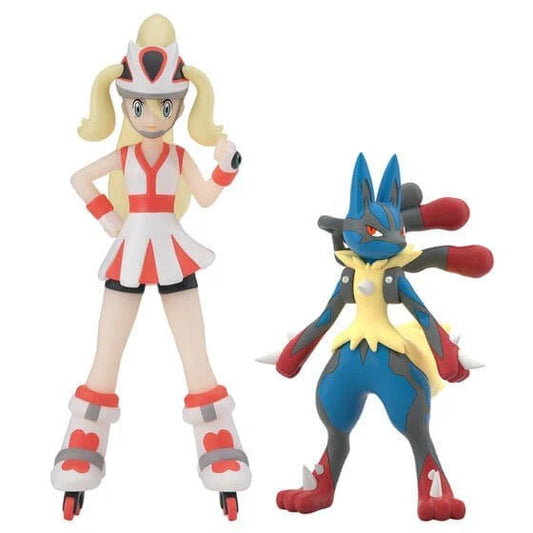 PRE ORDER – POKÉMON SCALE WORLD KALOS REGION KORRINA & MEGA LUCARIO