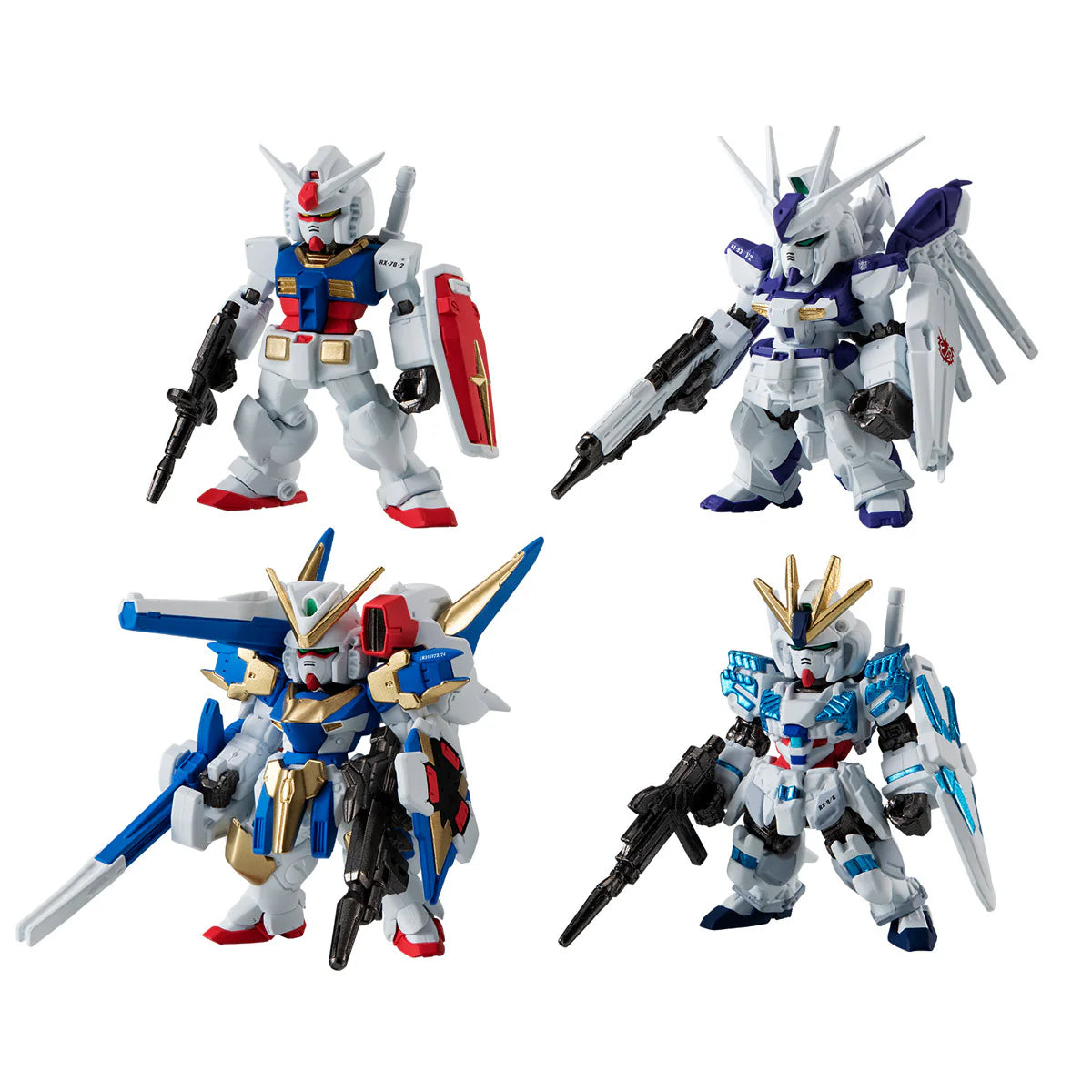 PRE ORDER – FW GUNDAM CONVERGE 15TH ANNIVERSARY UNIVERSAL CENTURY SET W/O GUM