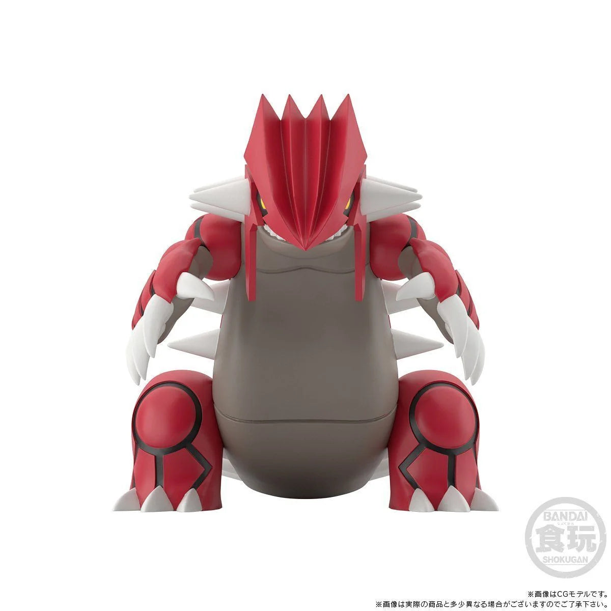 PRE ORDER – POKÉMON SCALE WORLD - HOENN REGION GROUDON W/O GUM