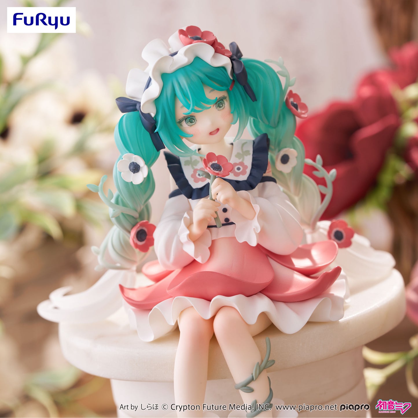 BACK ORDER – HATSUNE MIKU NOODLE STOPPER FIGURE - FLOWER FAIRY ANEMONE