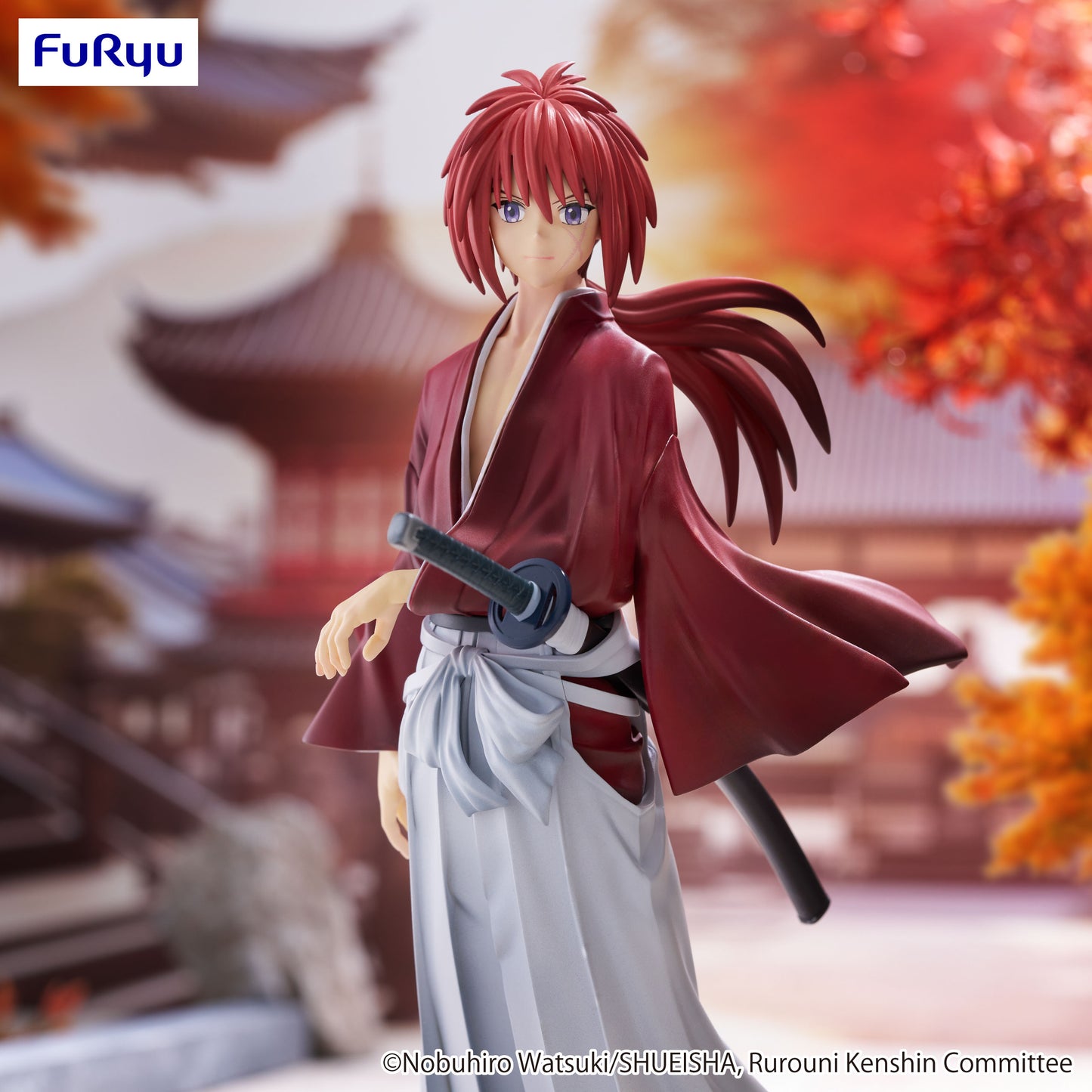 BACK ORDER – RUROUNI KENSHIN : MEIJI KENKAKU ROMANTAN TRIO-TRY-IT FIGURE - KENSHIN HIMURA
