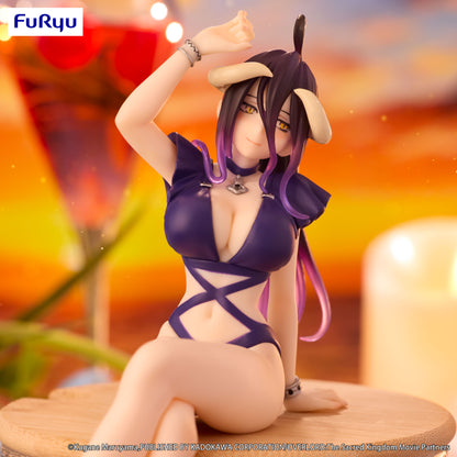 BACK ORDER – OVERLORD NOODLE STOPPER FIGURE - ALBEDO SWIMSUIT DARK PURPLE COLOR VER.