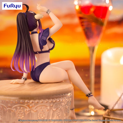 BACK ORDER – OVERLORD NOODLE STOPPER FIGURE - ALBEDO SWIMSUIT DARK PURPLE COLOR VER.