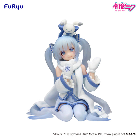 PRE ORDER – HATSUNE MIKU NOODLE STOPPER FIGURE - SNOW MIKU SKY TOWN 10TH VER.