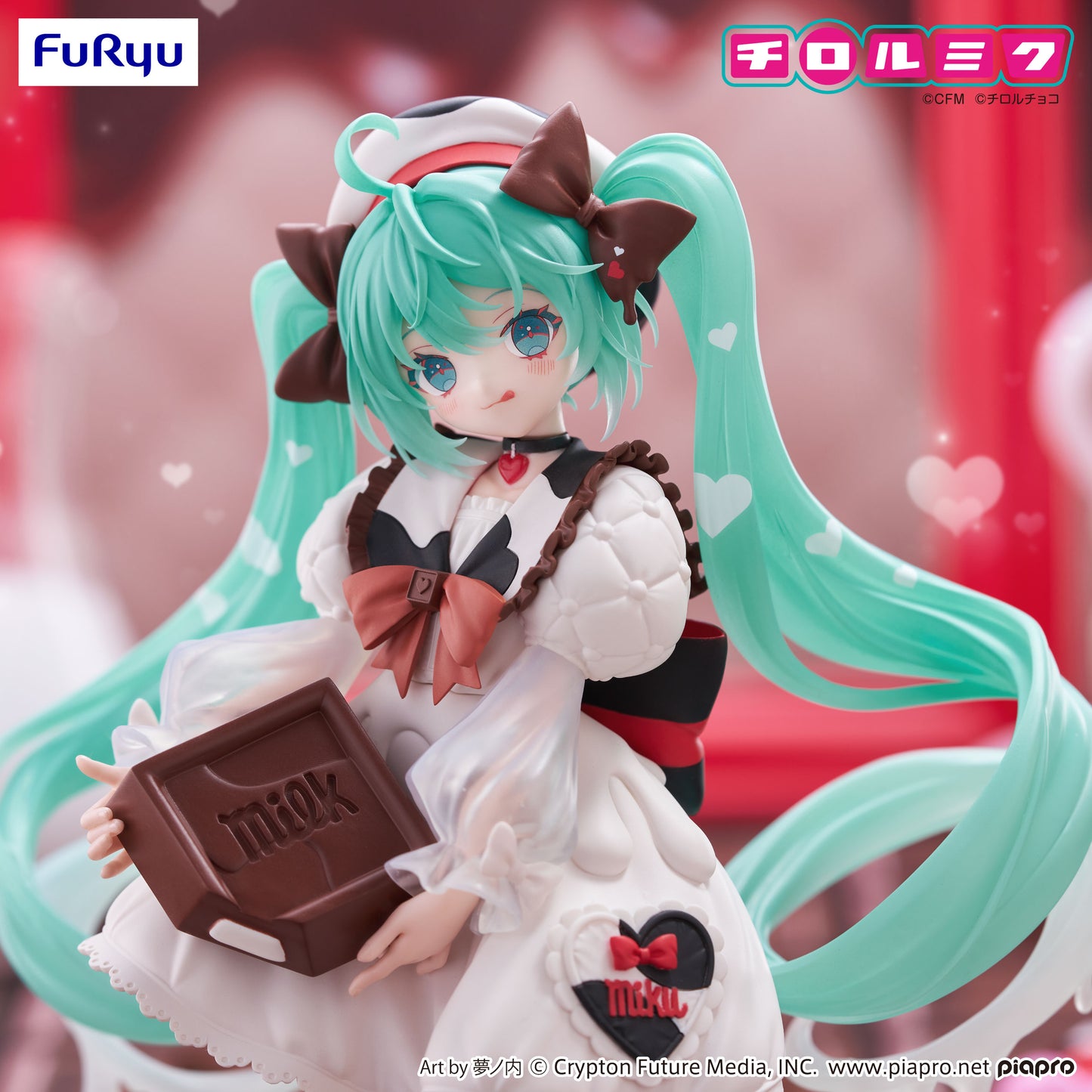 PRE ORDER – HATSUNE MIKU×TIROL CHOCO TRIO-TRY-IT FIGURE - HATSUNE MIKU × TIROL CHOCO MILK VER.