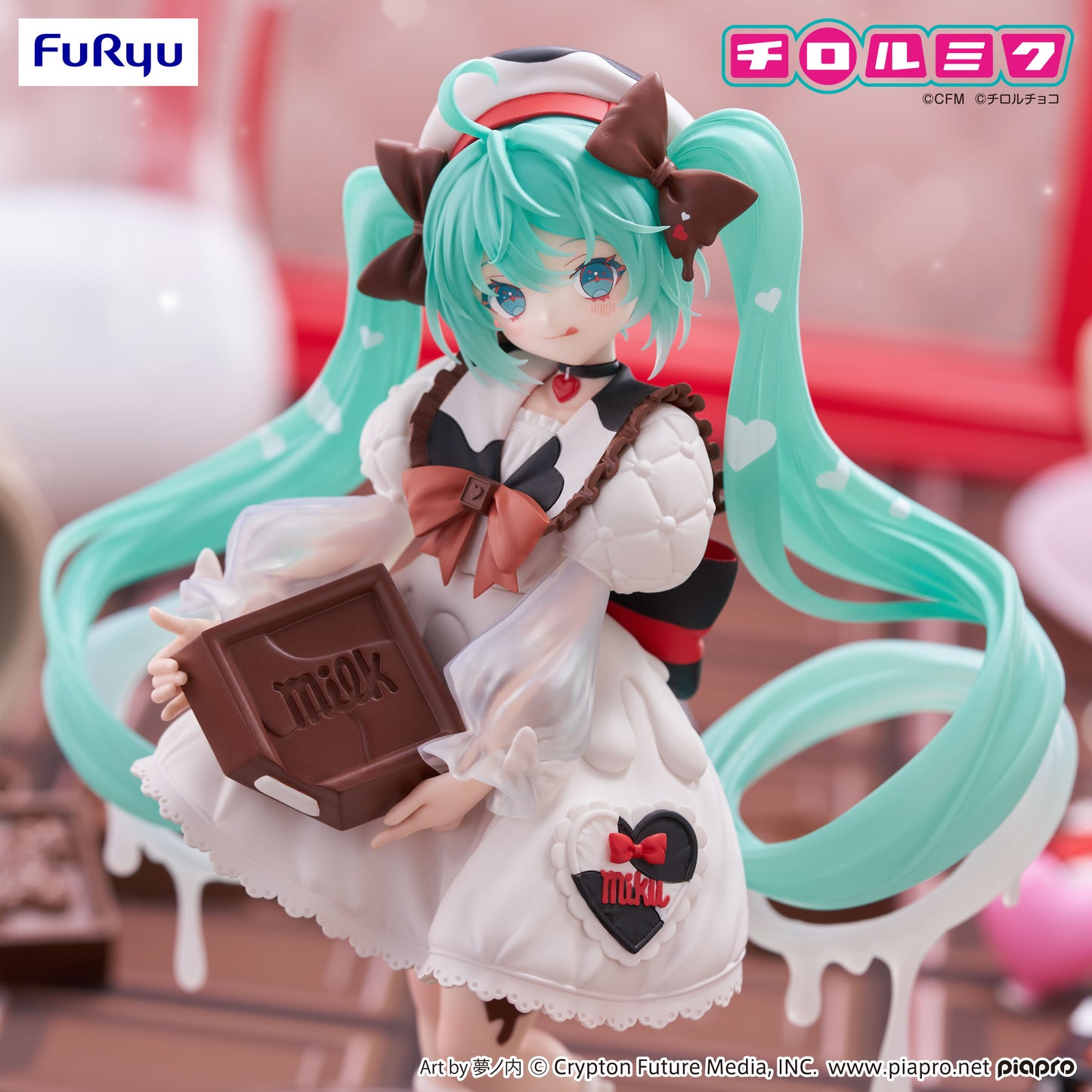 PRE ORDER – HATSUNE MIKU×TIROL CHOCO TRIO-TRY-IT FIGURE - HATSUNE MIKU × TIROL CHOCO MILK VER.