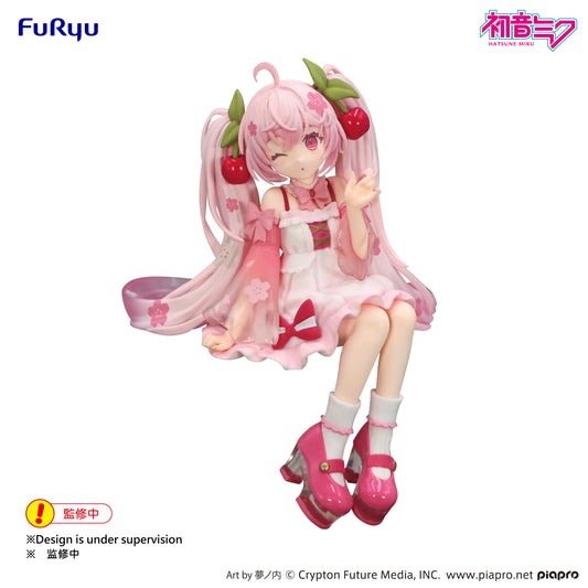 PRE ORDER – HATSUNE MIKU NOODLE STOPPER FIGURE - SAKURA MIKU 2025 WINK VER.