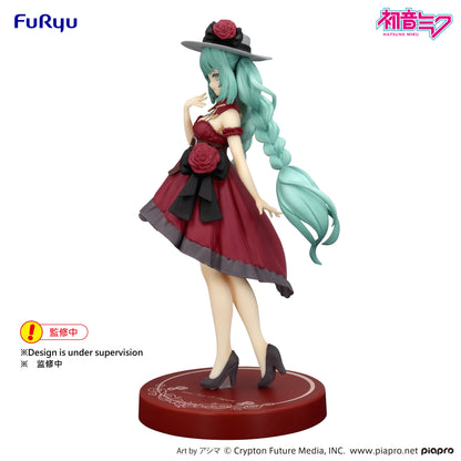 PRE ORDER – HATSUNE MIKU TRIO-TRY-IT FIGURE - OUTING DRESS RED COLOR VER.