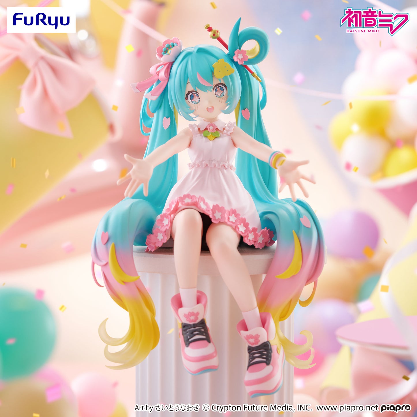 PRE ORDER – HATSUNE MIKU NOODLE STOPPER FIGURE - HATSUNE MIKU 10TH ANNIVERSARY