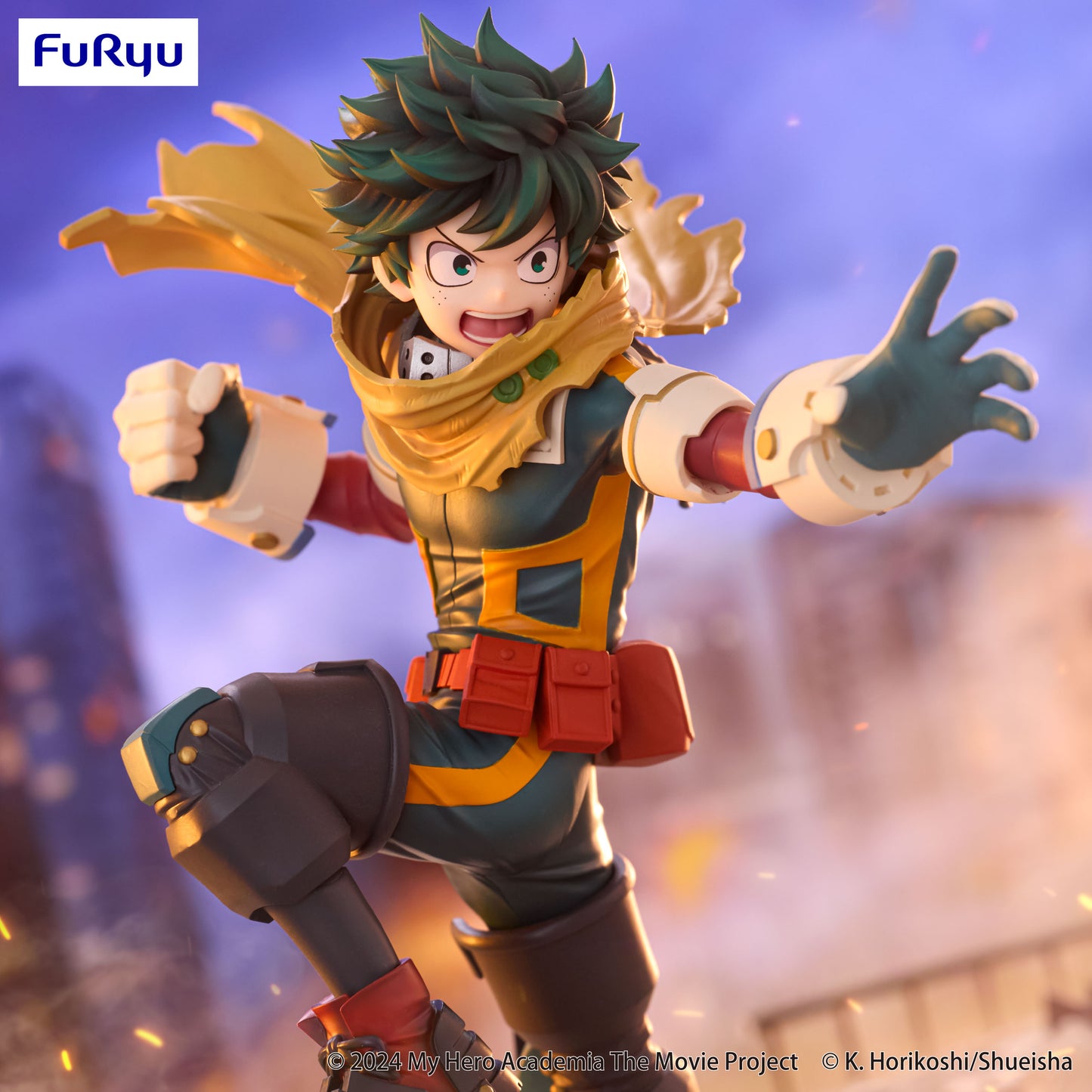 PRE ORDER – MY HERO ACADEMIA: YOU'RE NEXT TRIO-TRY-IT FIGURE - IZUKU MIDORIYA
