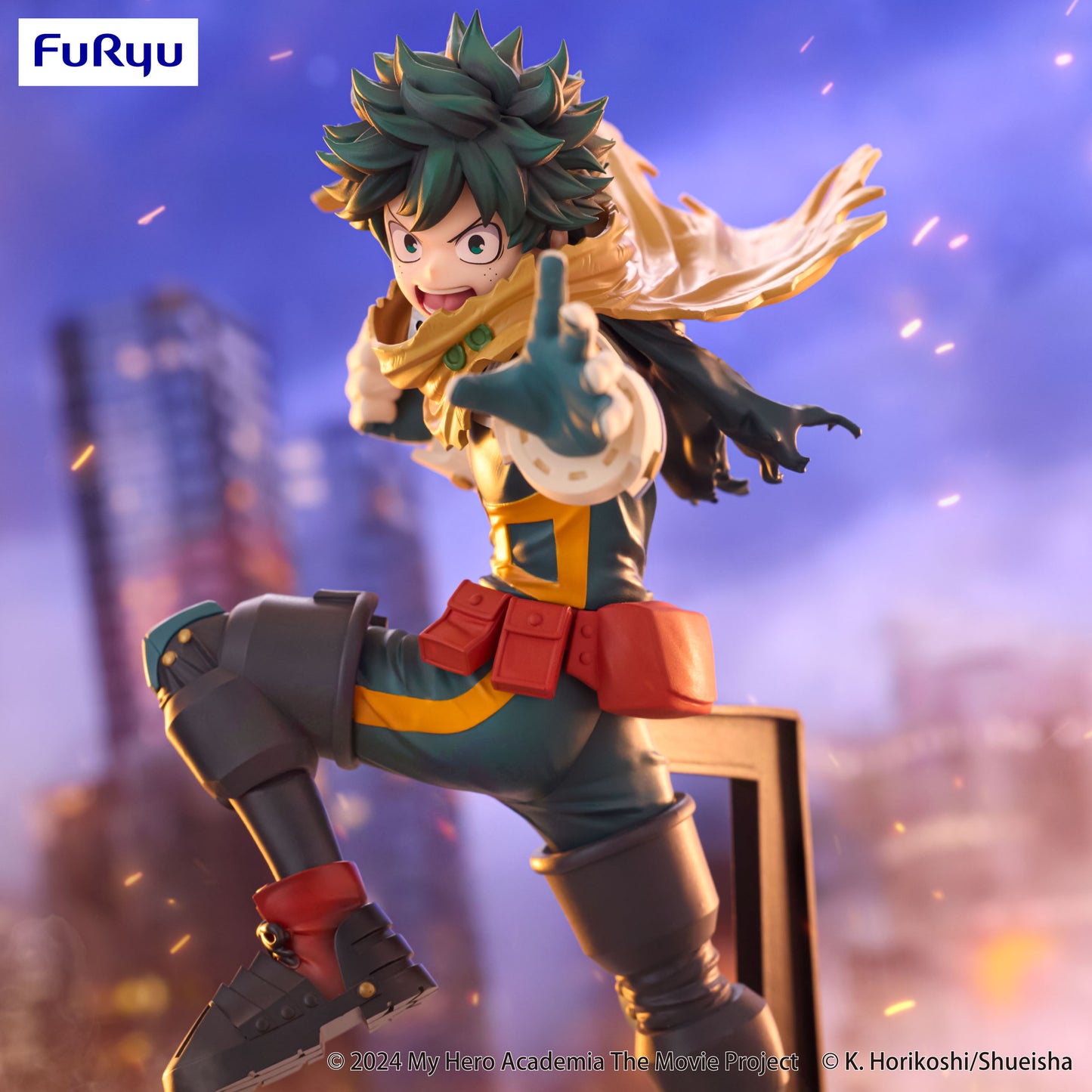 PRE ORDER – MY HERO ACADEMIA: YOU'RE NEXT TRIO-TRY-IT FIGURE - IZUKU MIDORIYA