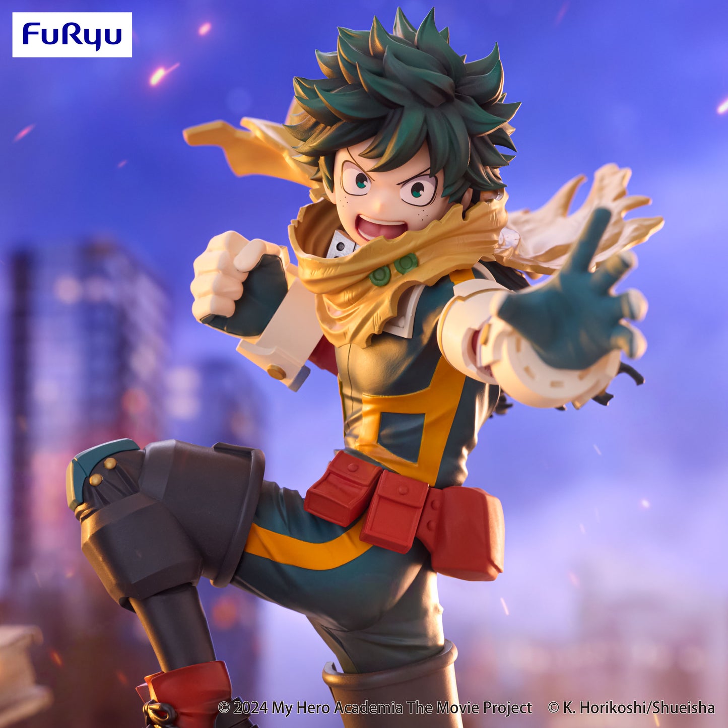 PRE ORDER – MY HERO ACADEMIA: YOU'RE NEXT TRIO-TRY-IT FIGURE - IZUKU MIDORIYA