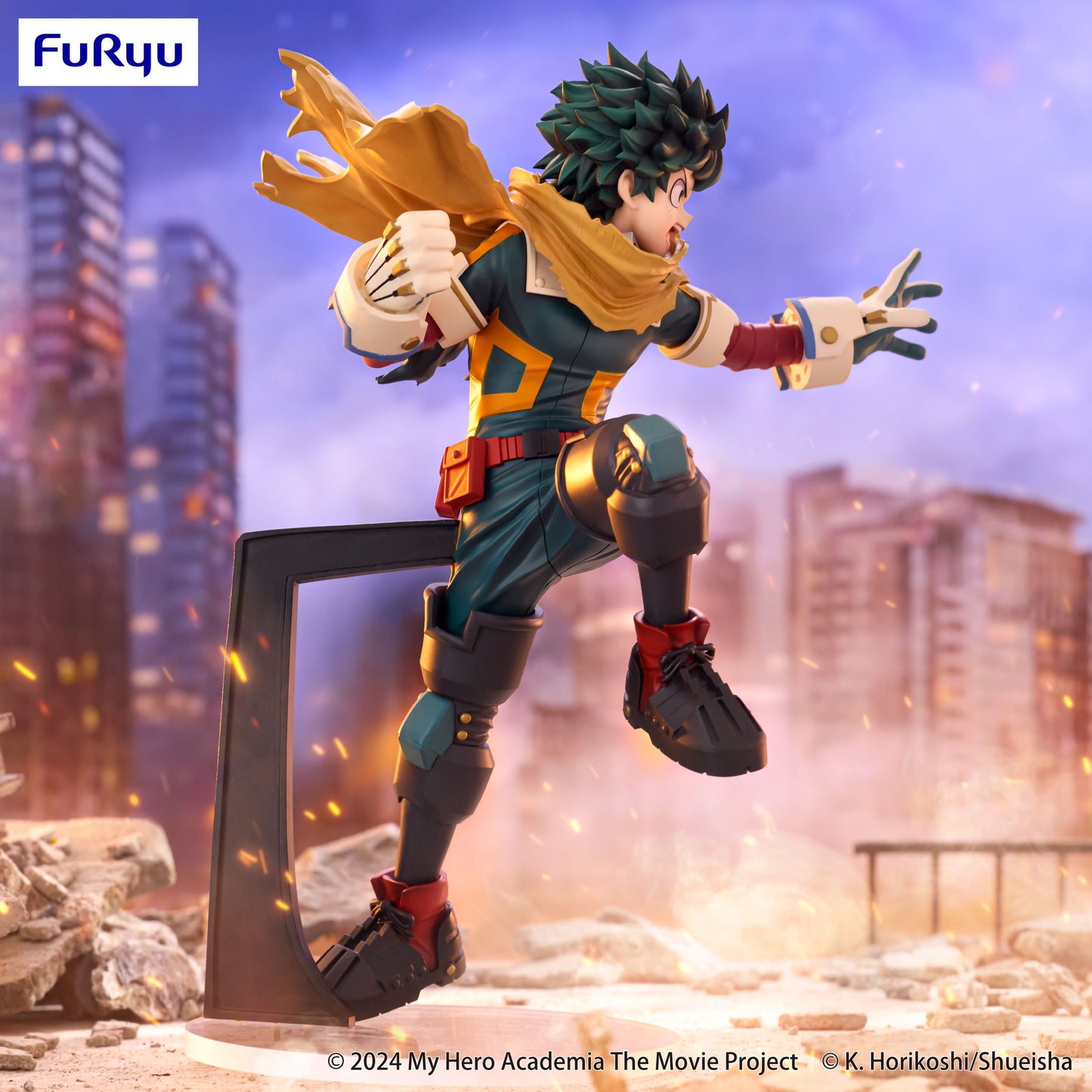 PRE ORDER – MY HERO ACADEMIA: YOU'RE NEXT TRIO-TRY-IT FIGURE - IZUKU MIDORIYA
