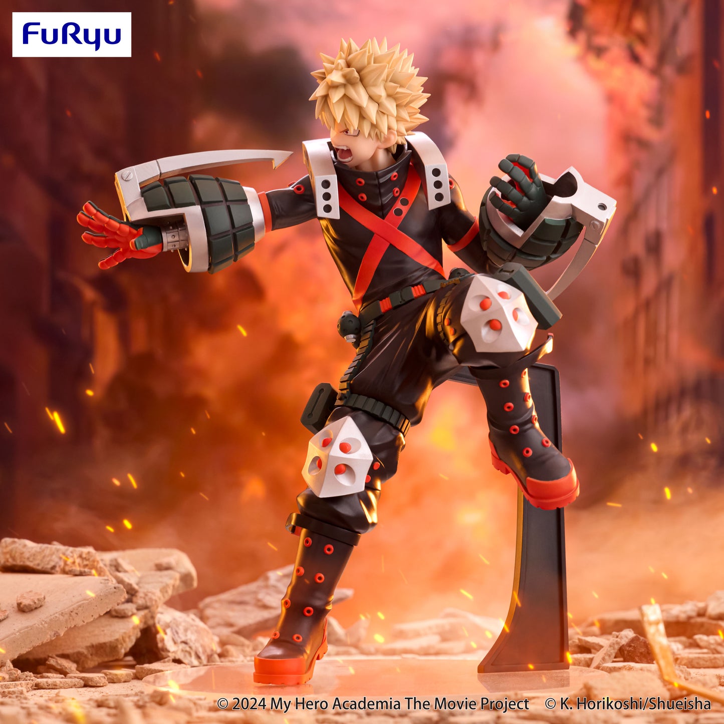PRE ORDER – MY HERO ACADEMIA: YOU'RE NEXT TRIO-TRY-IT FIGURE - KATSUKI BAKUGO