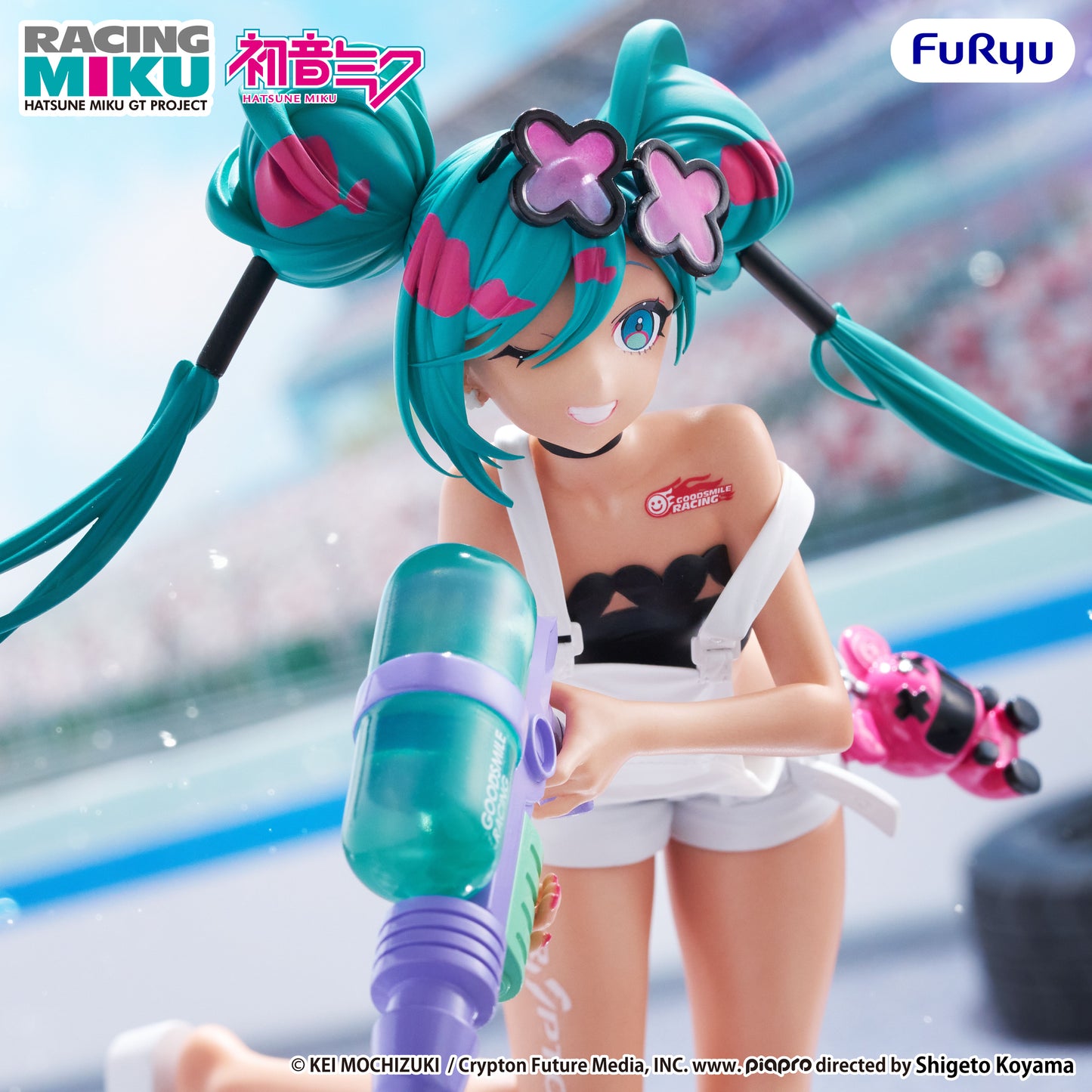 BACK ORDER – HATSUNE MIKU GT PROJECT MUCHUTE FIGURE - RACING MIKU 2025 SEPANG VER.