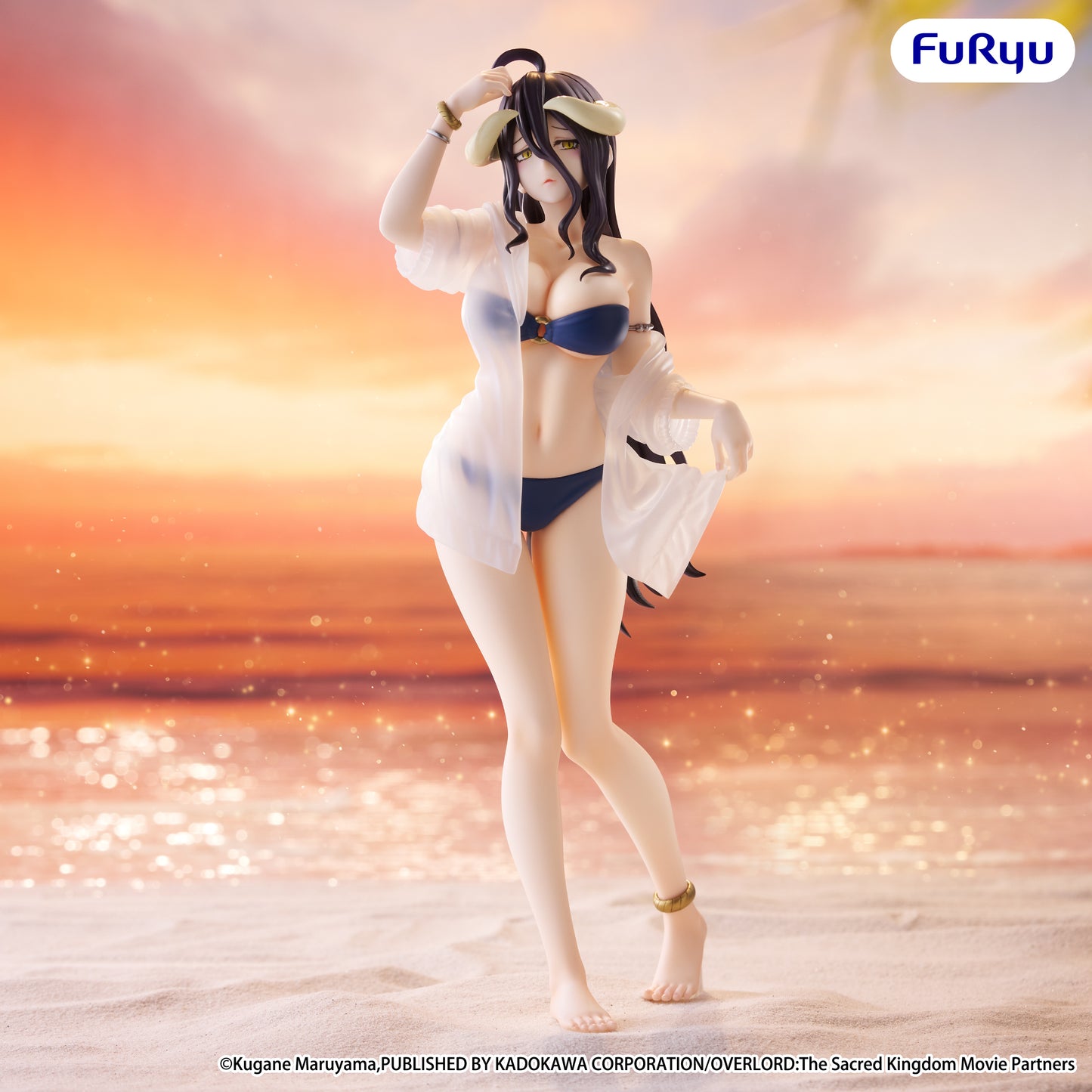 BACK ORDER – OVERLORD MUCHUTE FIGURE - ALBEDO AQUA VER.