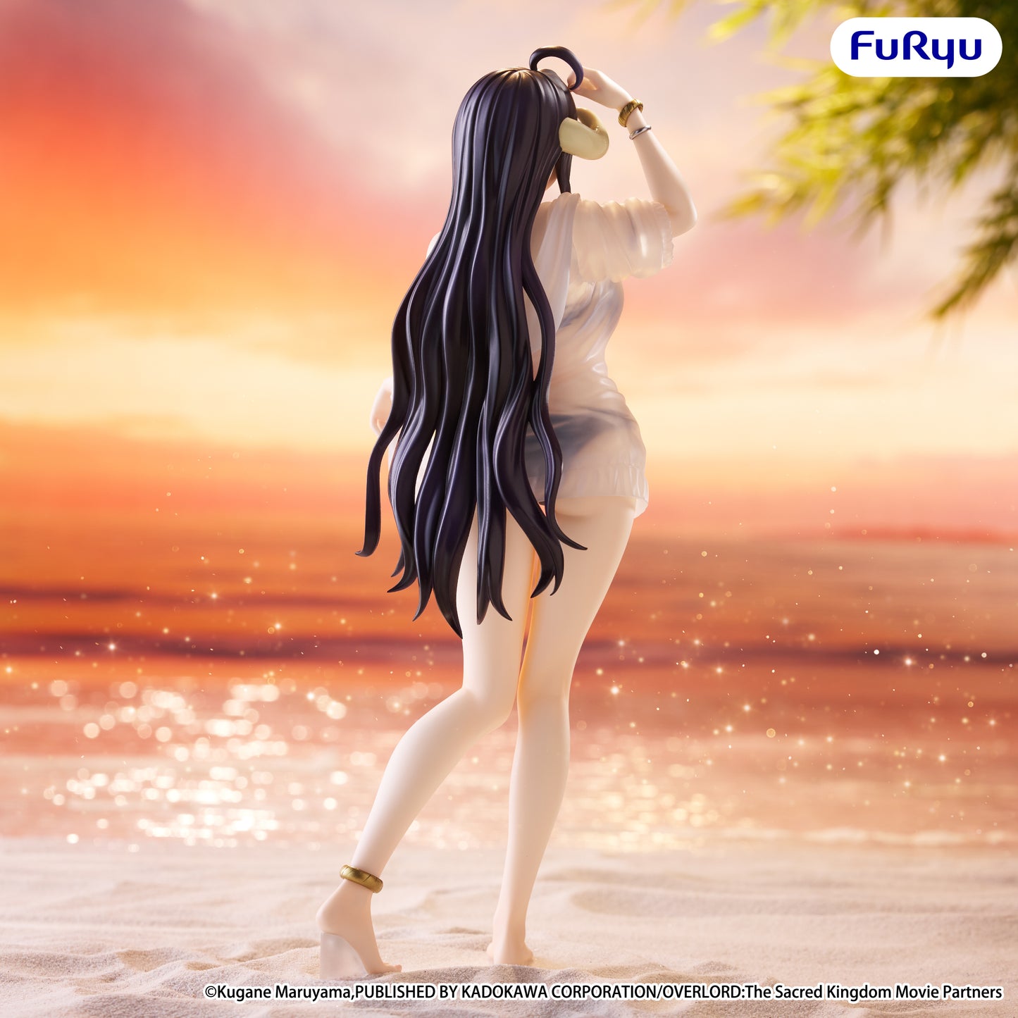 BACK ORDER – OVERLORD MUCHUTE FIGURE - ALBEDO AQUA VER.