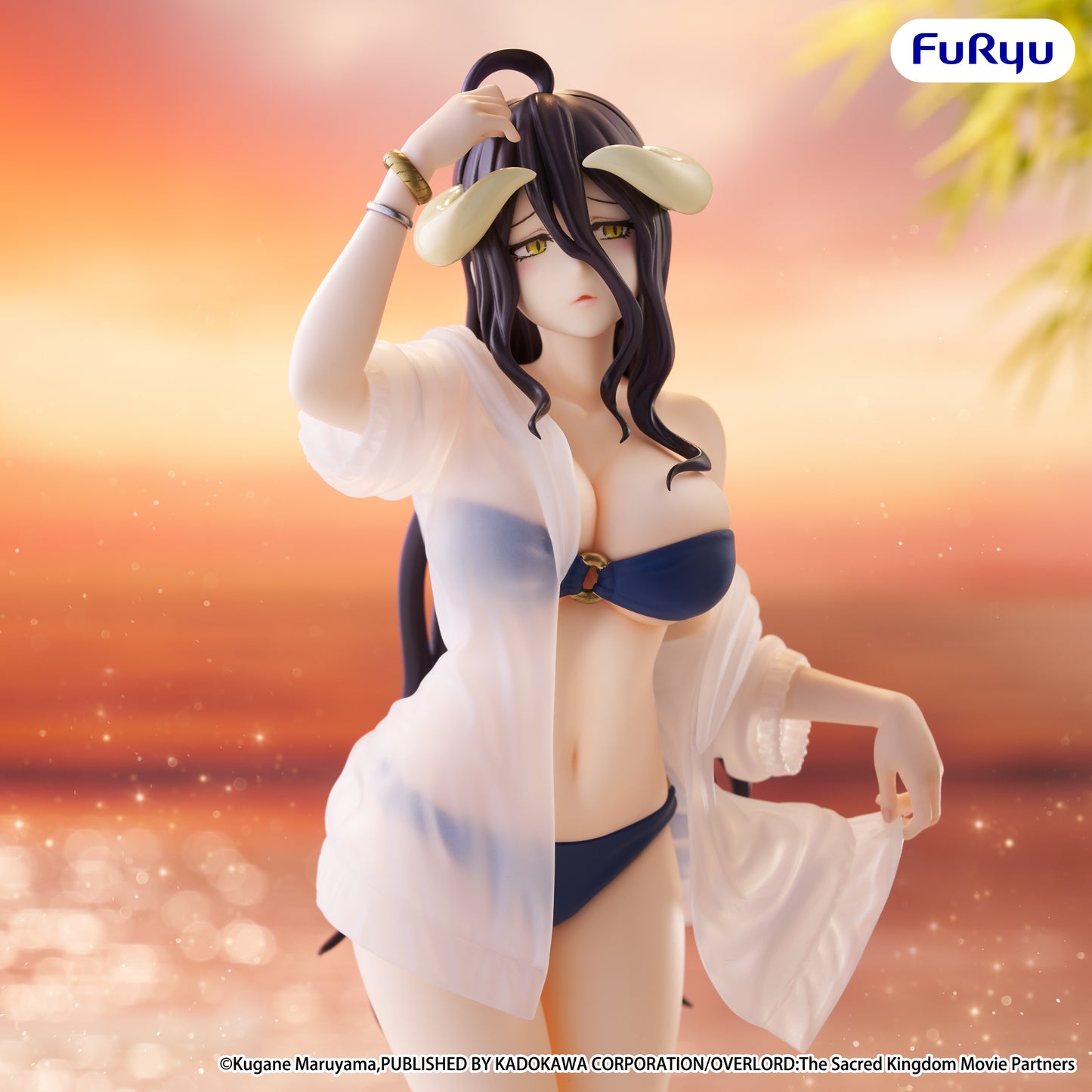 BACK ORDER – OVERLORD MUCHUTE FIGURE - ALBEDO AQUA VER.