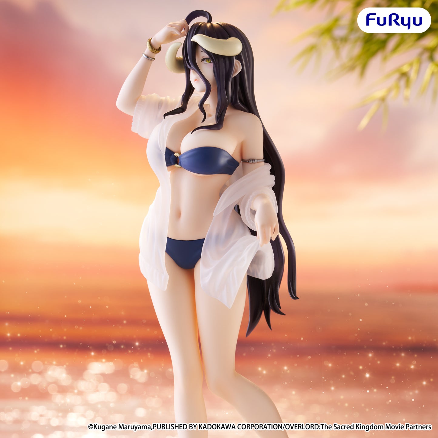 BACK ORDER – OVERLORD MUCHUTE FIGURE - ALBEDO AQUA VER.