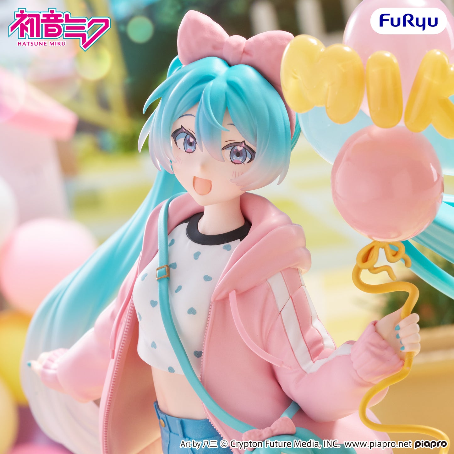 PRE ORDER – HATSUNE MIKU MUCHUTE FIGURE - THEME PARK DATE VER.