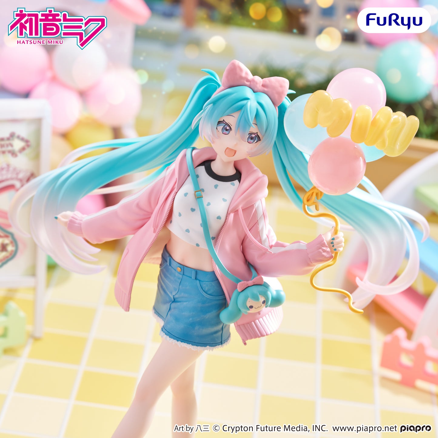 PRE ORDER – HATSUNE MIKU MUCHUTE FIGURE - THEME PARK DATE VER.