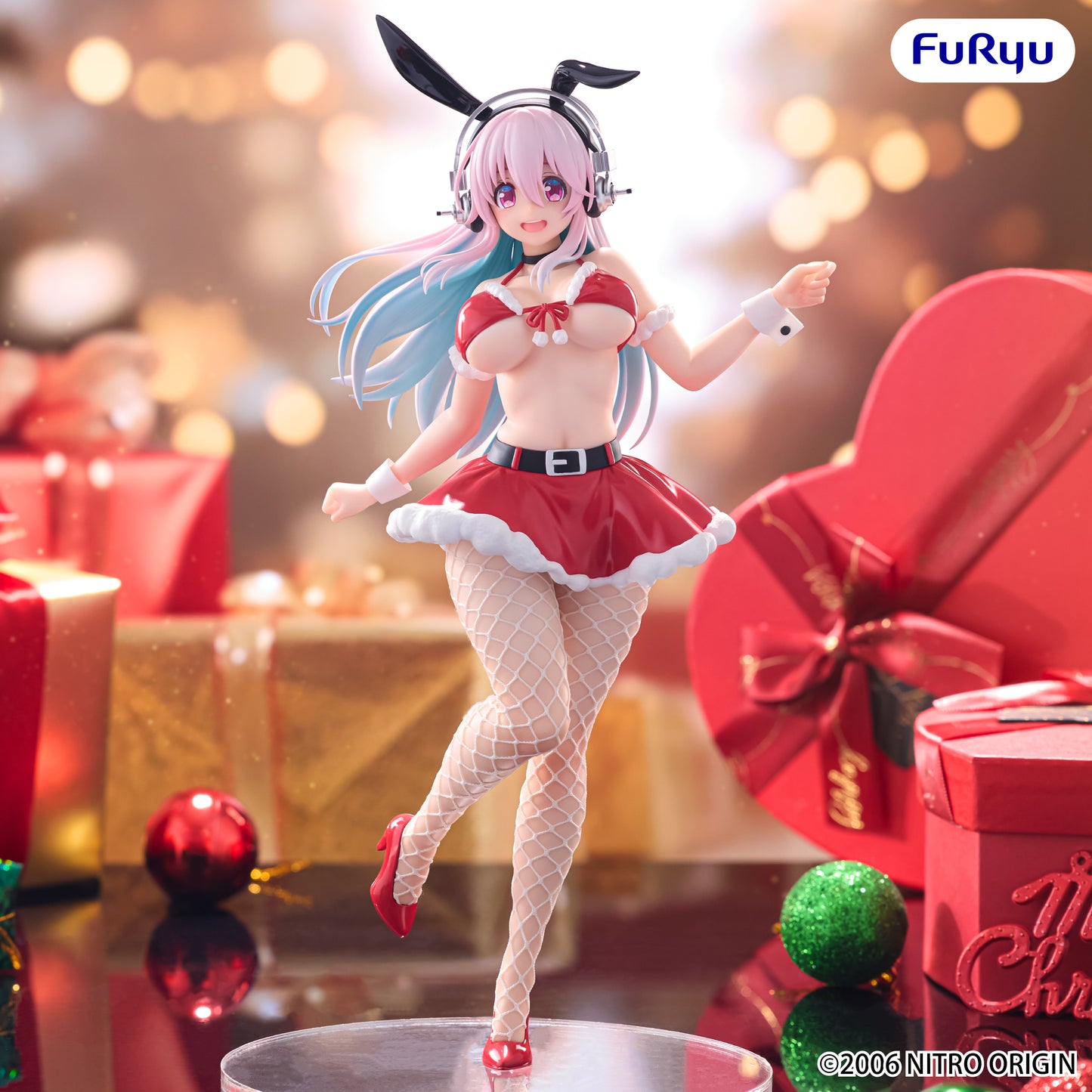 PRE ORDER – SUPER SONICO - BICUTE BUNNIES FIGURE - SANTA VER.