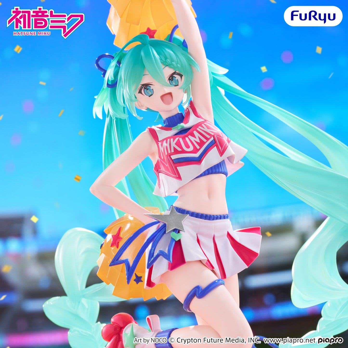 PRE ORDER – HATSUNE MIKU - MUCHUTE FIGURE - CHEERLEADER VER.