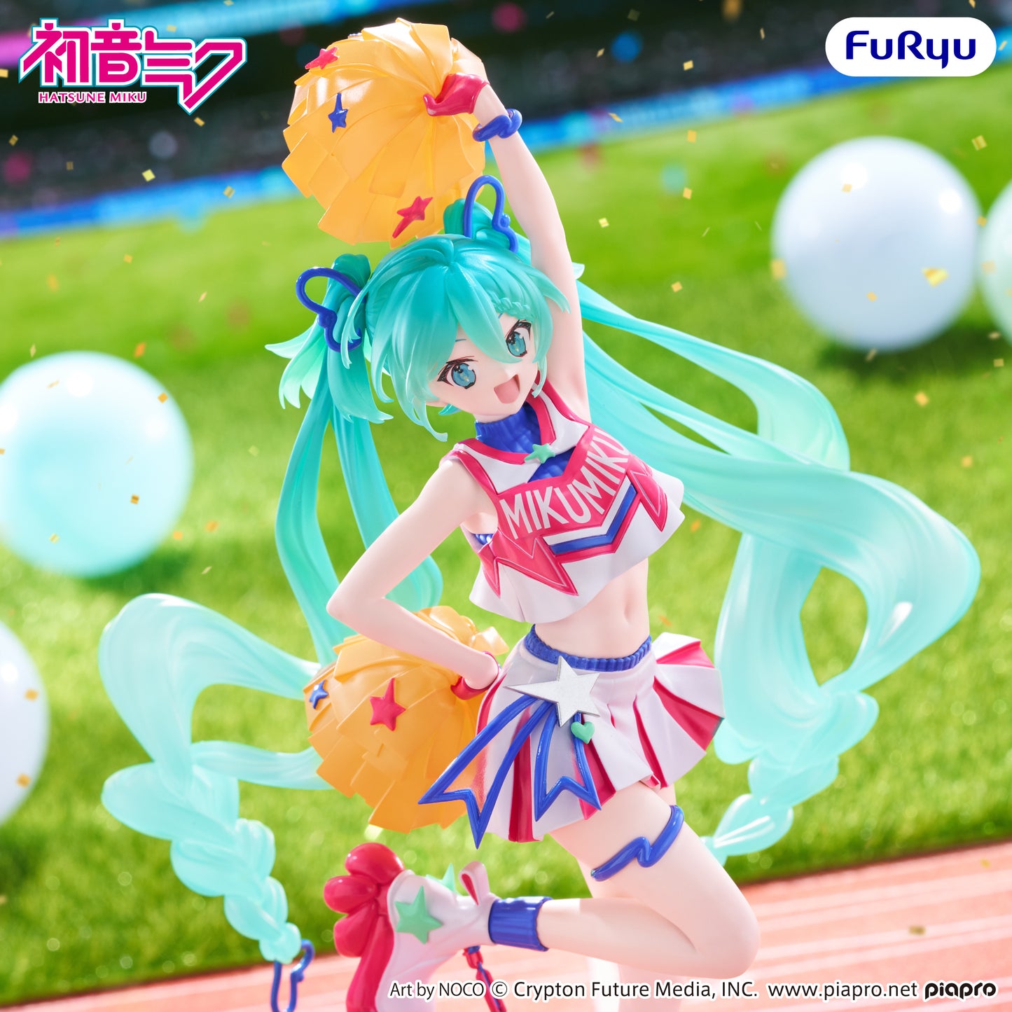 PRE ORDER – HATSUNE MIKU - MUCHUTE FIGURE - CHEERLEADER VER.